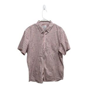 Kirrin Finch Red Blue White Plaid Casual Shirt Size 22